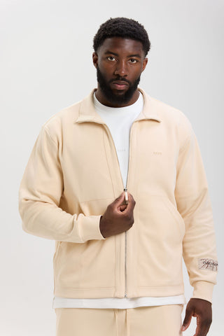 Beige Tracksuit Top