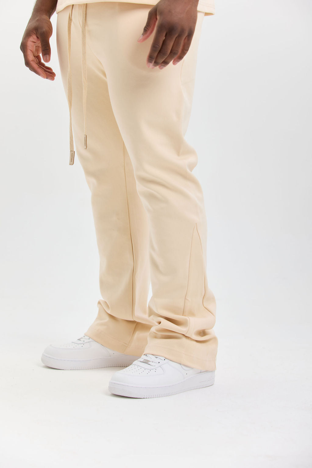 Beige Tracksuit Bottoms
