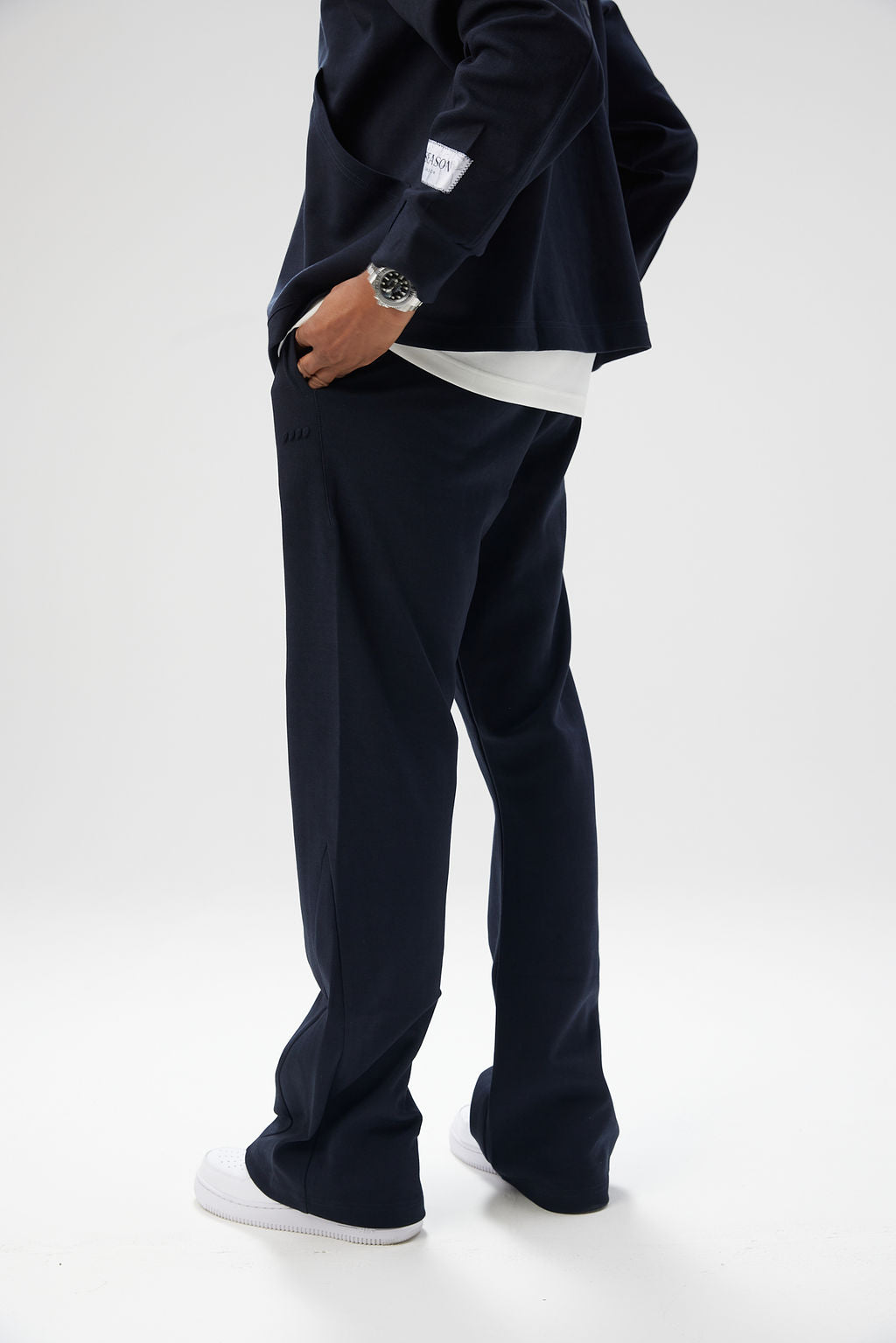 Navy Tracksuit Bottoms